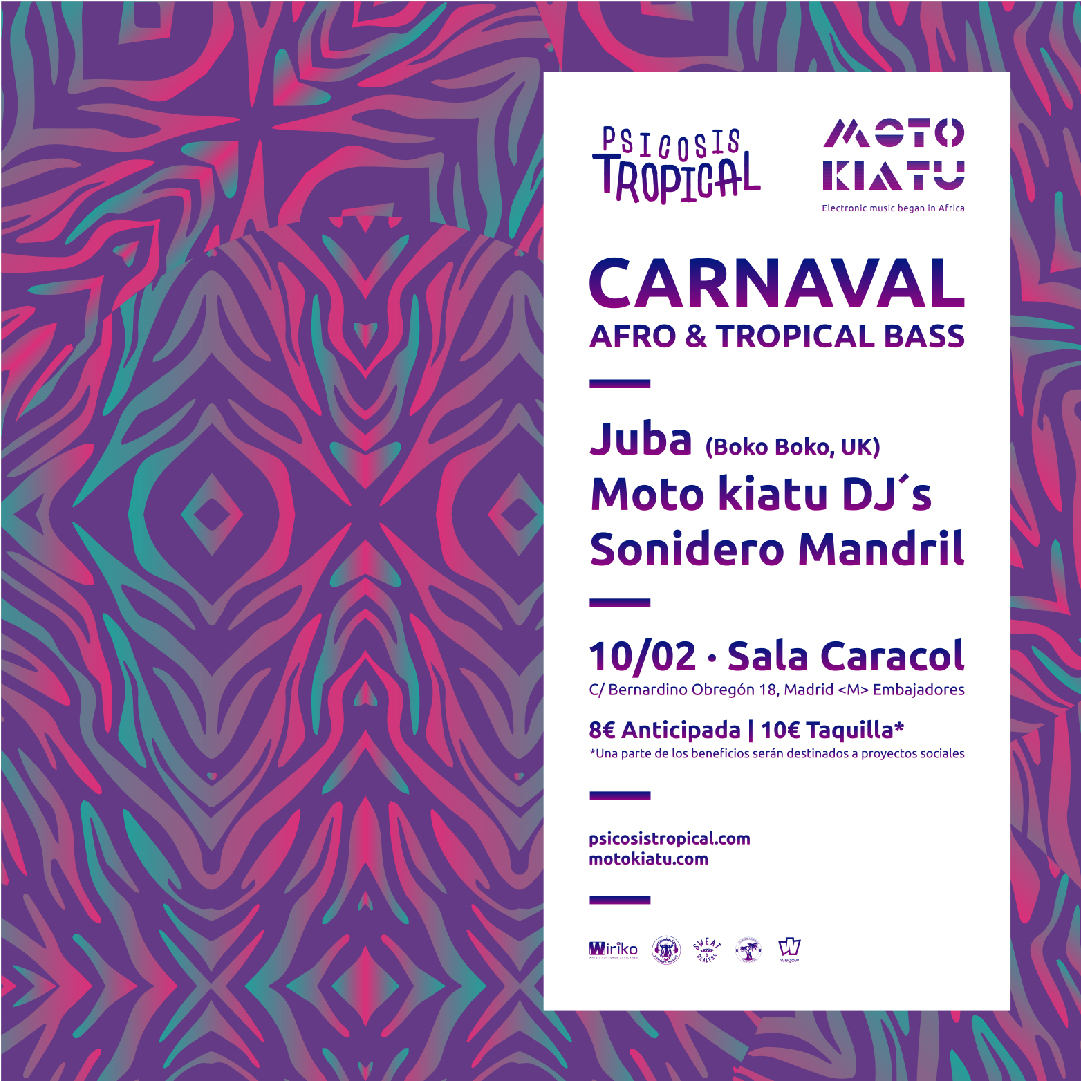 10FEB: Carnaval Afro & Tropical Bass